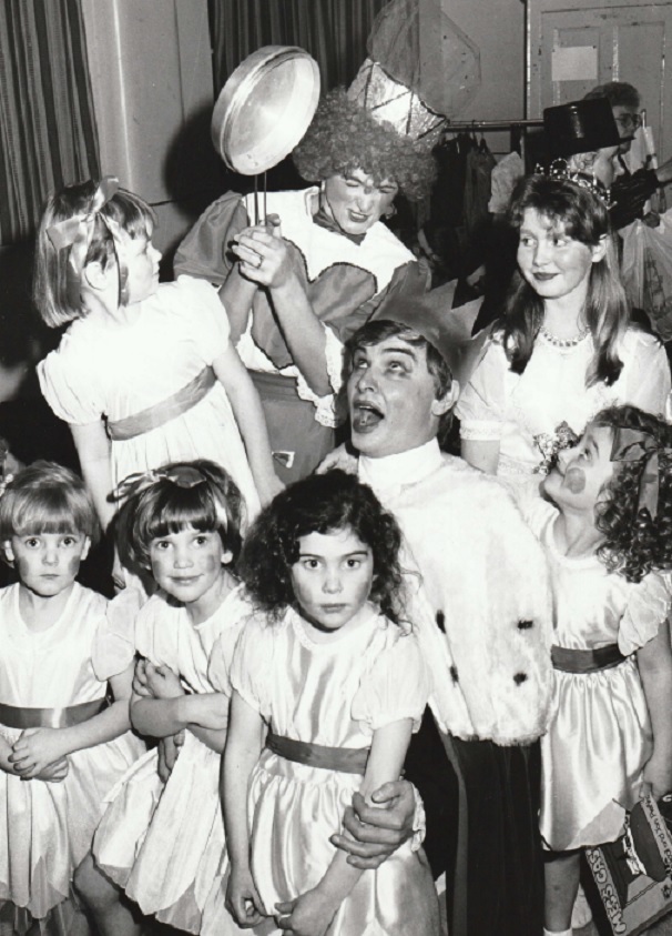 A scene from in Sing A Song Of Sixpence in 1989