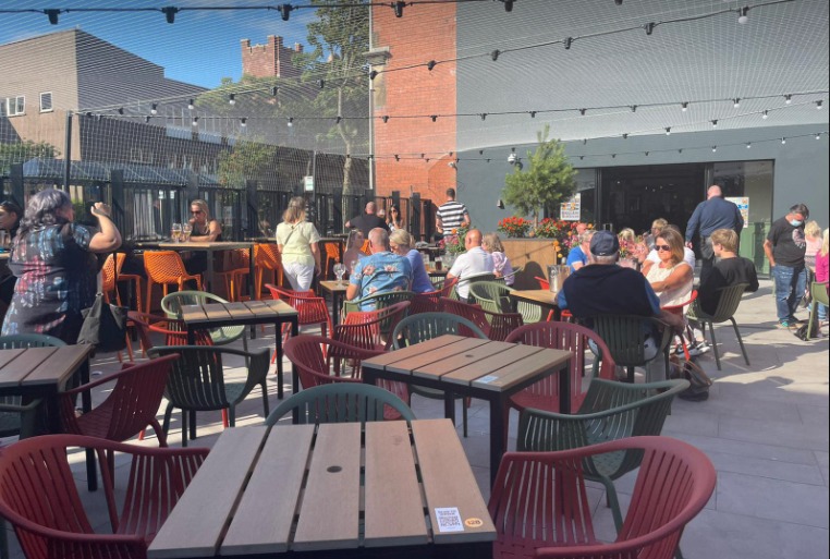 BARROW: Furness pub sees thousands put into new beer garden (Pics: Katie Rushworth)